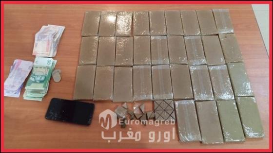 تنسيق أمني محكم بسلوان يطيح بشحنة قياسية من “الحشيش” داخل سيارة “سبرينتر”