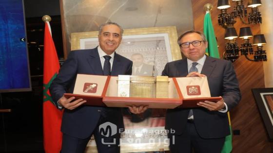 Rabat: Abdellatif Hammouchi recebe o Embaixador do Brasil em Rabat Marrocos